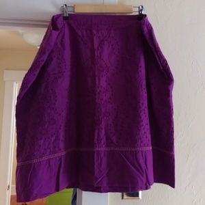 Lane Bryant a-line skirt 28w